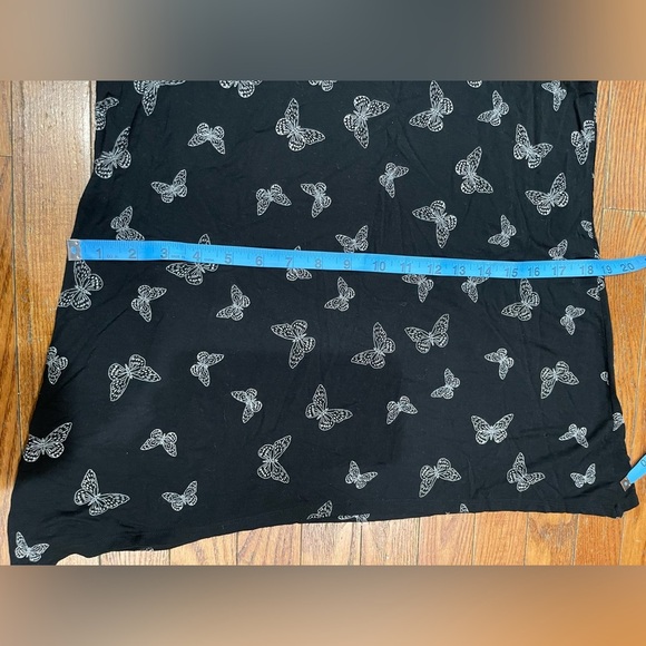 Soma Black Butterfly Pattern Tank Top - Picture 8 of 8